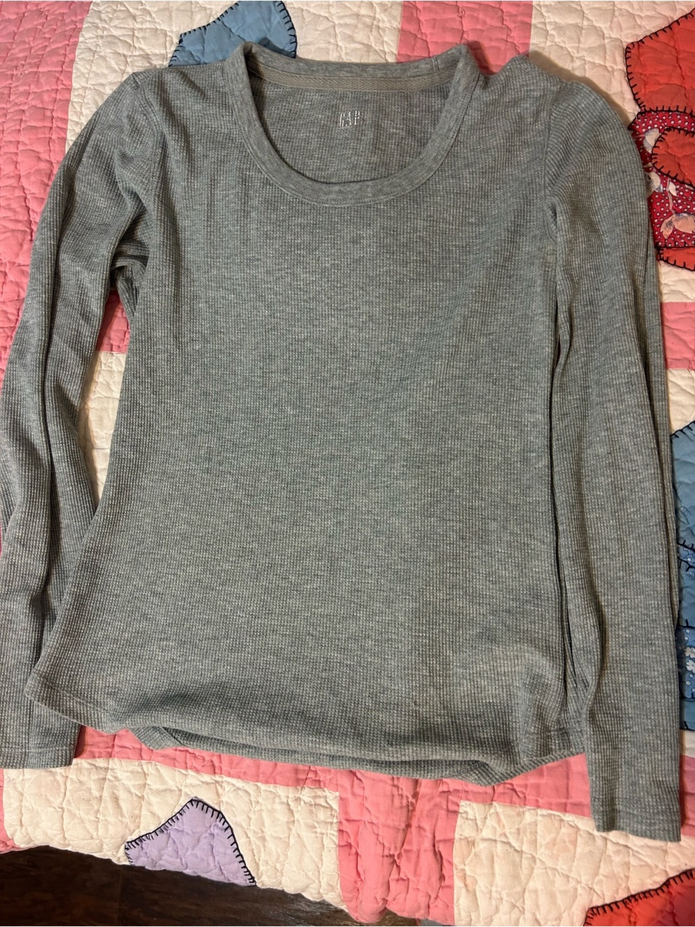 GAP Gray Long Sleeve Top